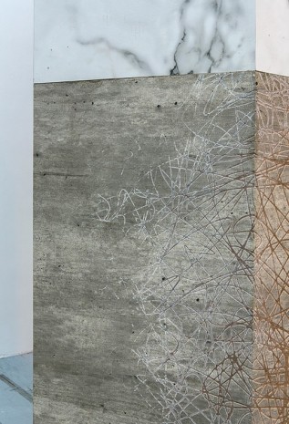 Michael DeLucia, Smokestack (detail), 2014, Galerie Nathalie Obadia