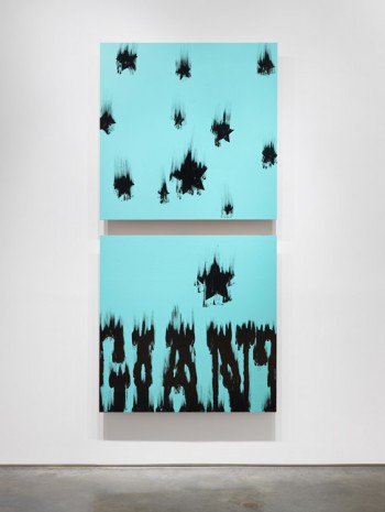 Gary Simmons, Star Fall Giant, 2014, Metro Pictures