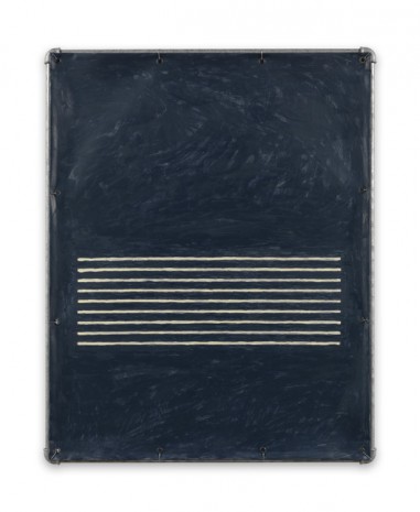 Valentin Carron, Lamento in blue bianco, 2014, 303 Gallery