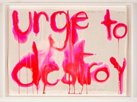 Del Kathryn Barton, urge to destroy, 2014, Roslyn Oxley9 Gallery