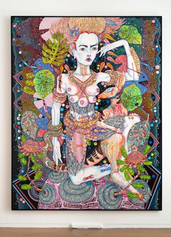 Del Kathryn Barton, of pink planets, 2014, Roslyn Oxley9 Gallery