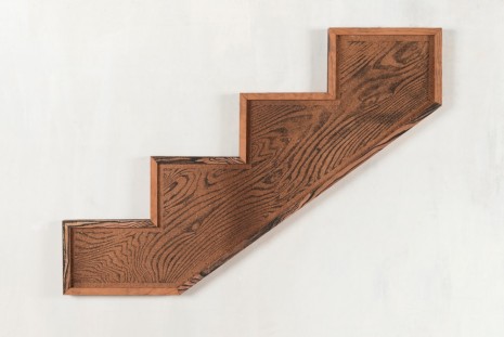 Matthew Brandt, 4 Steps (Left to Right), 2014, Praz-Delavallade