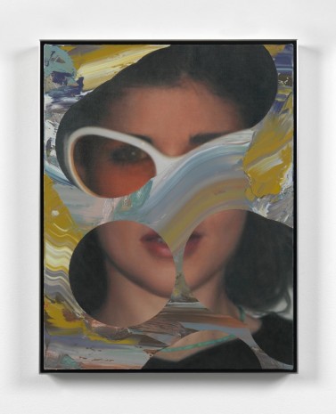 Richard Patterson, Christina with Yellow Glasses, 2014, Timothy Taylor