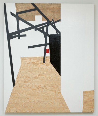 Serge Alain Nitegeka, Barricade I: Studio Study XI, 2014, Marianne Boesky Gallery
