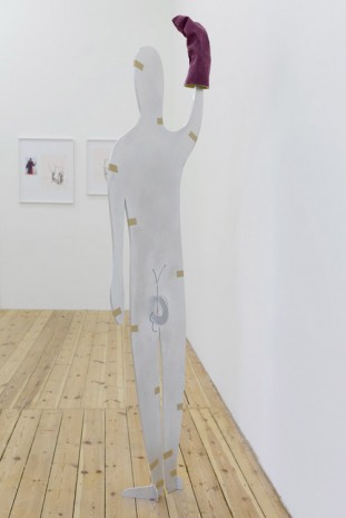 Nick Bastis, The skinny enters itself, 2014, Galerie Catherine Bastide