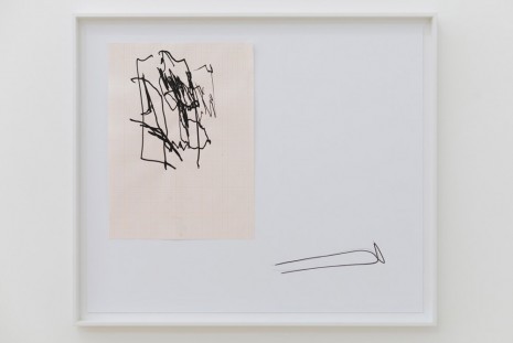 Nick Bastis, Elbow Drawings (Storefront), 2014, Galerie Catherine Bastide