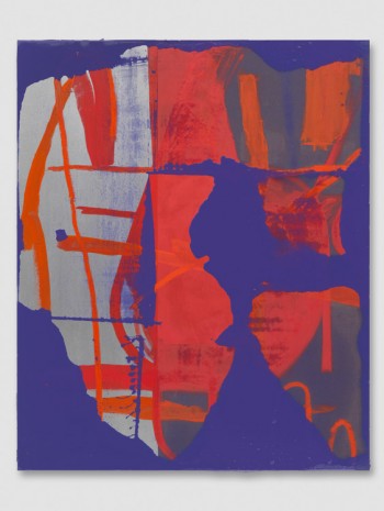 Alex Hubbard, Flag Painting II, 2014, Galerie Eva Presenhuber