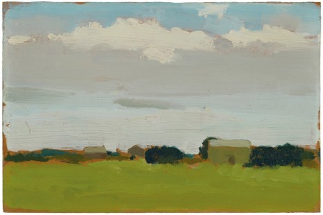 Albert York, Farm Landscape, c. 1970, Matthew Marks Gallery