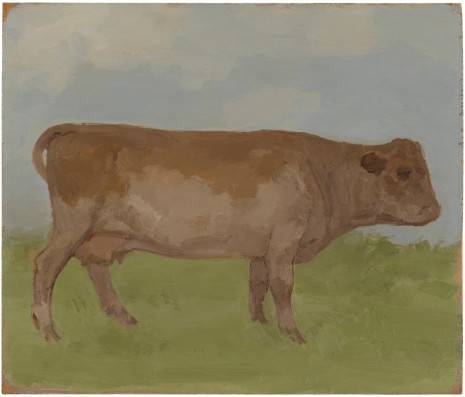 Albert York, Brown Cow in a Landscape, 1984, Matthew Marks Gallery