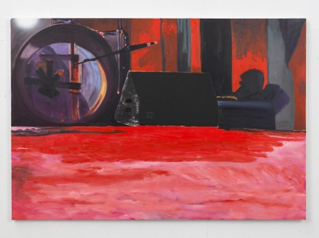 Dexter Dalwood, Roundhouse, 2014, Simon Lee Gallery