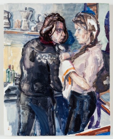Elizabeth Peyton, Elias and Edda, 2014, Gladstone Gallery