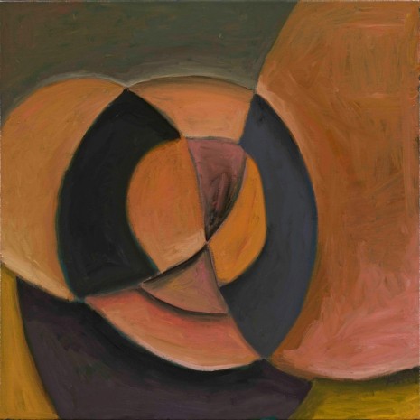Anton Henning, Pin-up No. 179 (L'origine de l'abstraction), 2014, Tim Van Laere Gallery