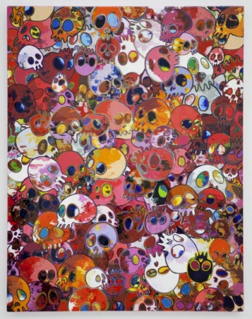 Takashi Murakami, Homage to Yves Klein, 2011, Perrotin