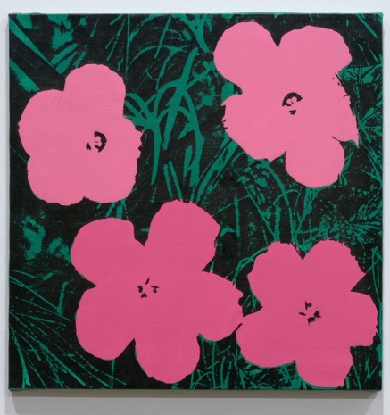 Sturtevant, Warhol Flowers, 1969, Galerie Thaddaeus Ropac