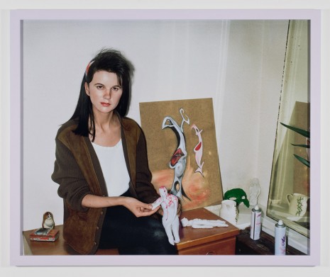 Gillian Wearing, Me as an Artist in 1984, 2014, Regen Projects
