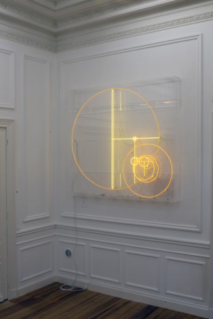 Carsten Höller, Divisions (Yellow Lines and Yellow Circles), 2014, Galerie Micheline Szwajcer (closed)