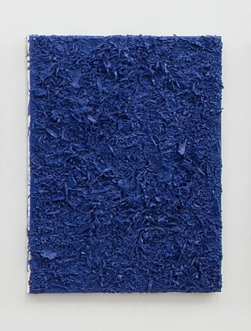 Jacin Giordano, Monochrome (indigo), 2014, Galerie Sultana