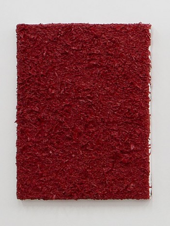 Jacin Giordano, Monochrome (red), 2014, Galerie Sultana