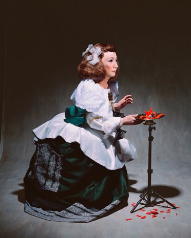 Yasumasa Morimura, Living in the realm of the painting (The kneeling maid of honor), 2013, Luhring Augustine