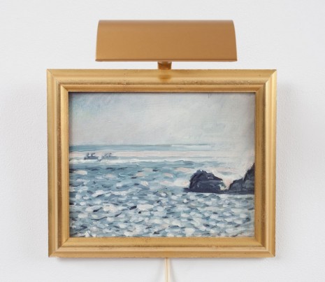Paul Thek, Untitled (seascape with rocks), ca. 1975, Alexander and Bonin