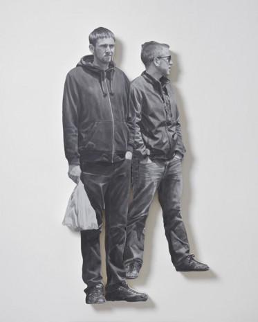 John Miller, Untitled (Pedestrian Series), 2014, Metro Pictures