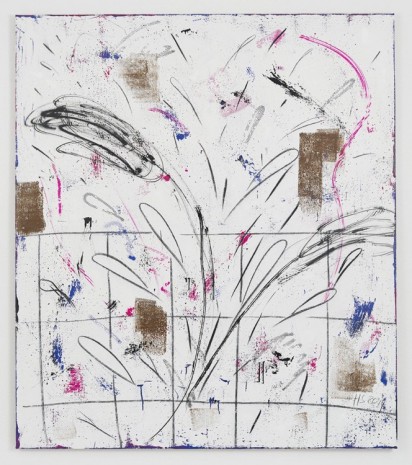 Henning Strassburger, Water Colors: Pantone 2727 C, 2014, Sies + Höke Galerie
