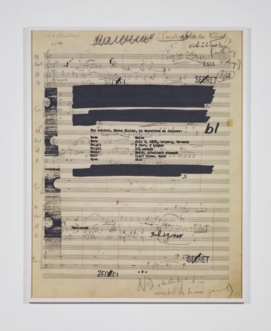 Susan Philipsz, Part File Score II, 2014, Tanya Bonakdar Gallery