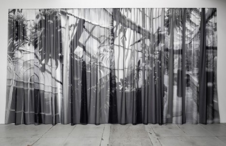 Shirin Sabahi, But You've Said You Enjoyed Being a Pariah (Curtain), 2014, Galleri Nicolai Wallner