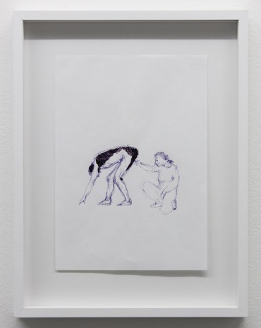 Ján Mančuška, The Other (I asked my wife to blacken all parts of my body I cannot see), 2007, Meyer Riegger