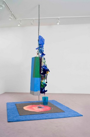 Jessica Stockholder, #616 Gargle, 2014, Galerie Nathalie Obadia
