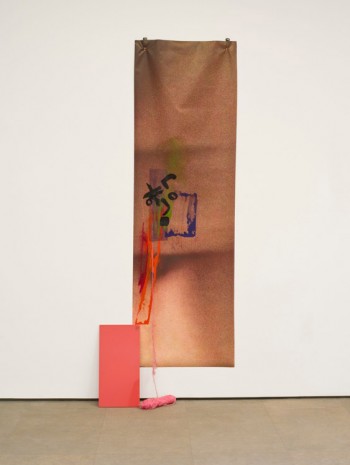 Jessica Stockholder, #622 Palpable Glyphic Rapture, 2014, Galerie Nathalie Obadia