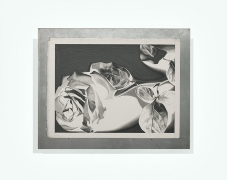 Banks Violette, Parrino Memorial Roses, 2011, Galerie Thaddaeus Ropac