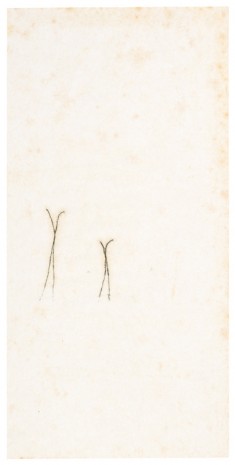Mira Schendel, Untitled (from the series Crosses and Vertices/Cruzes e Vértices), circa 1964—1965, Hauser & Wirth