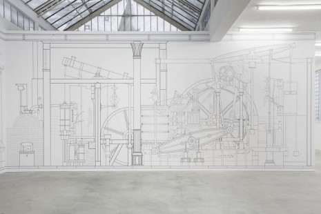 Pablo Bronstein, The Age of Steel, 2014-2015, Galleria Franco Noero