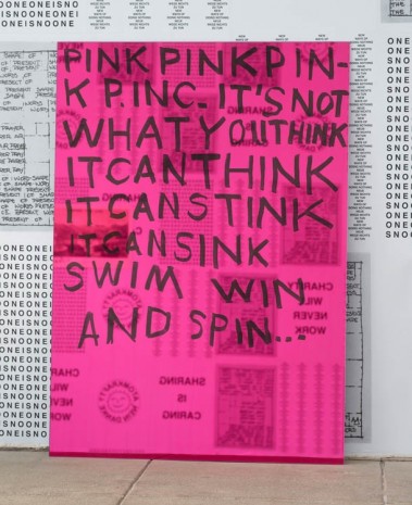 Karl Holmqvist, Untitled (Pink Mirror), 2015, OVERDUIN & CO.