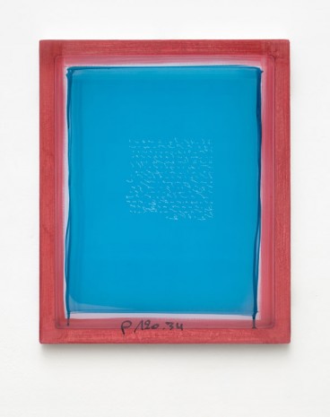 Julien Bismuth, Stenogram 7, 2015, Galerie Emanuel Layr
