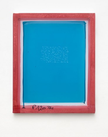 Julien Bismuth, Stenogram 9, 2015, Galerie Emanuel Layr