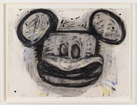 Joyce Pensato, Mouse Mask, 2015, Petzel Gallery