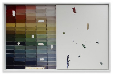 Analia Saban, Markings (from Paint Sample Chips), 2014, Sprüth Magers