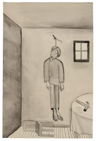 Alice Neel, Untitled (The Suicide of Smerdyakov), c. 1938, David Zwirner