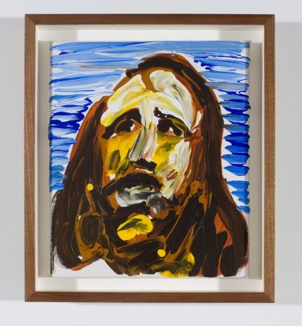 Martin Creed, Work No. 2146. Portrait of Demis Roussos, 2015, Galería Javier López & Fer Francés