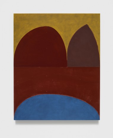 Suzan Frecon, dark red cathedral (tre), 2014, David Zwirner
