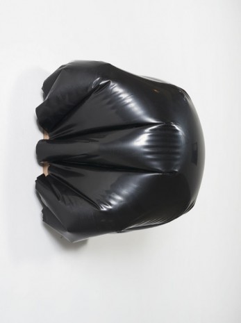 Analia Saban, Bulge (Black) #1, 2015, Tanya Bonakdar Gallery