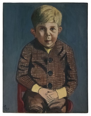 Alice Neel, Meadman's Son, 1949, Xavier Hufkens