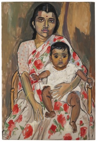 Alice Neel, Mother and Child, c. 1962, Xavier Hufkens
