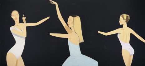 Alex Katz, Dancer Triptych, 2011, Galerie Thaddaeus Ropac