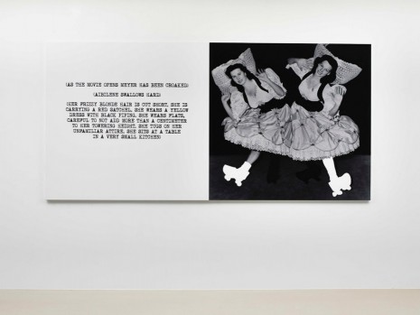 John Baldessari, Pictures & Scripts: ...Meyer has been croaked., 2015, Marian Goodman Gallery