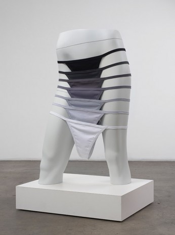 Amanda Ross-Ho, Untitled Sculpture (ONCE U GO BLACK), 2015, François Ghebaly Gallery