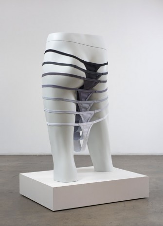 Amanda Ross-Ho, Untitled Sculpture (ONCE U GO BLACK), 2015, François Ghebaly Gallery