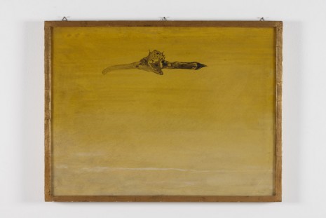 Enrico Baj, Nei cieli gialli, 1951, Bortolami Gallery